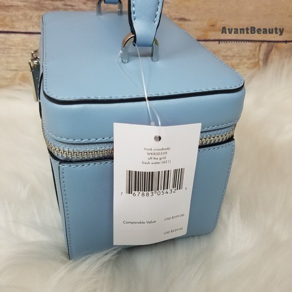 Kate Spade Trunk Crossbody Off the Grid Fresh Blue - Picture 5 of 13